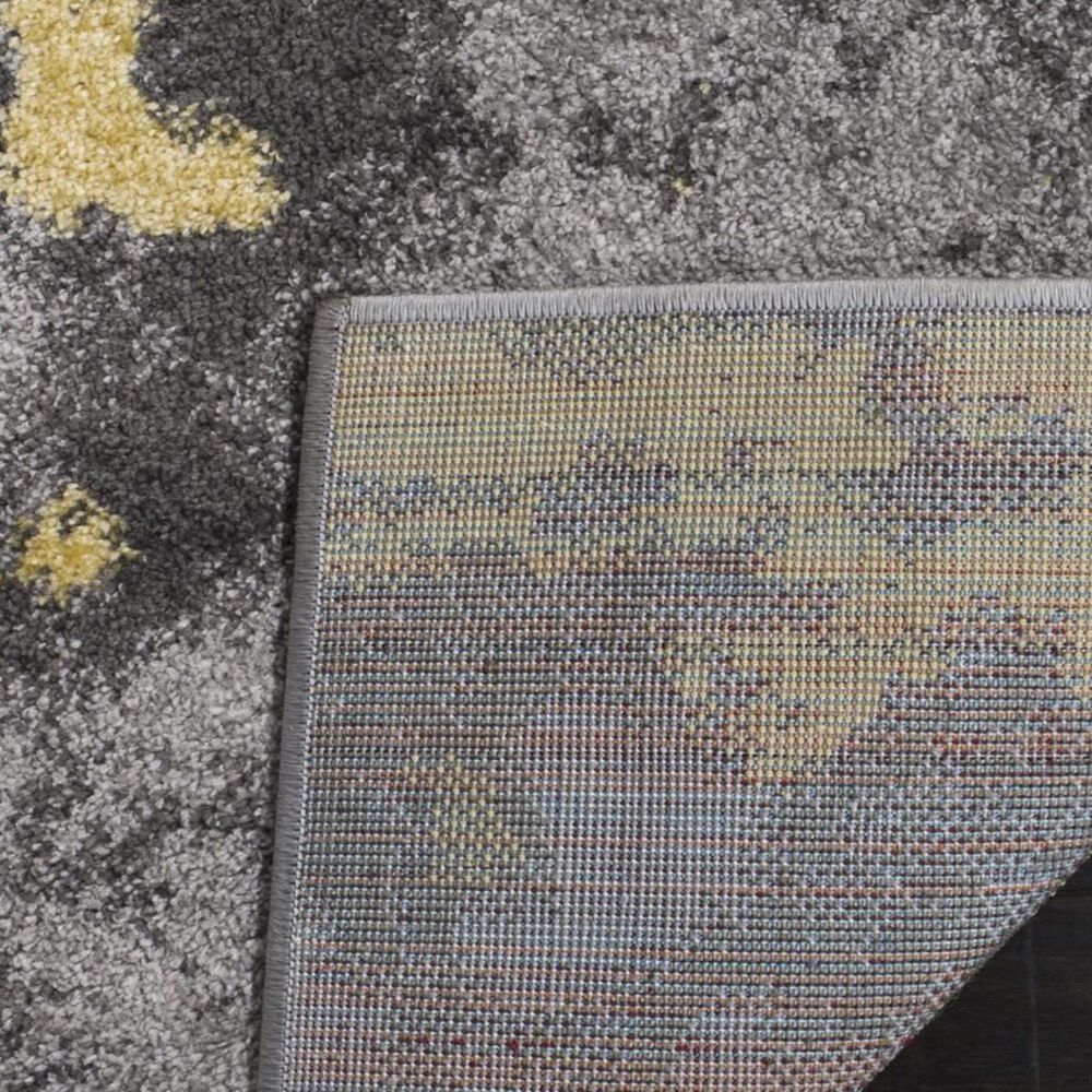 Safavieh Adirondack ADR134H 6&#39; x 9&#39; Grey and Yellow Area Rug, , large