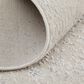 Feizy Astra 8" x 10" Ivory and Gray Area Rug, , large