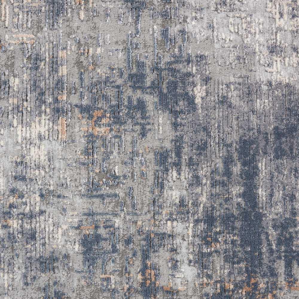 Nourison Rustic Textures RUS01 9&#39;3&quot; x 12&#39;9&quot; Grey and Beige Area Rug, , large