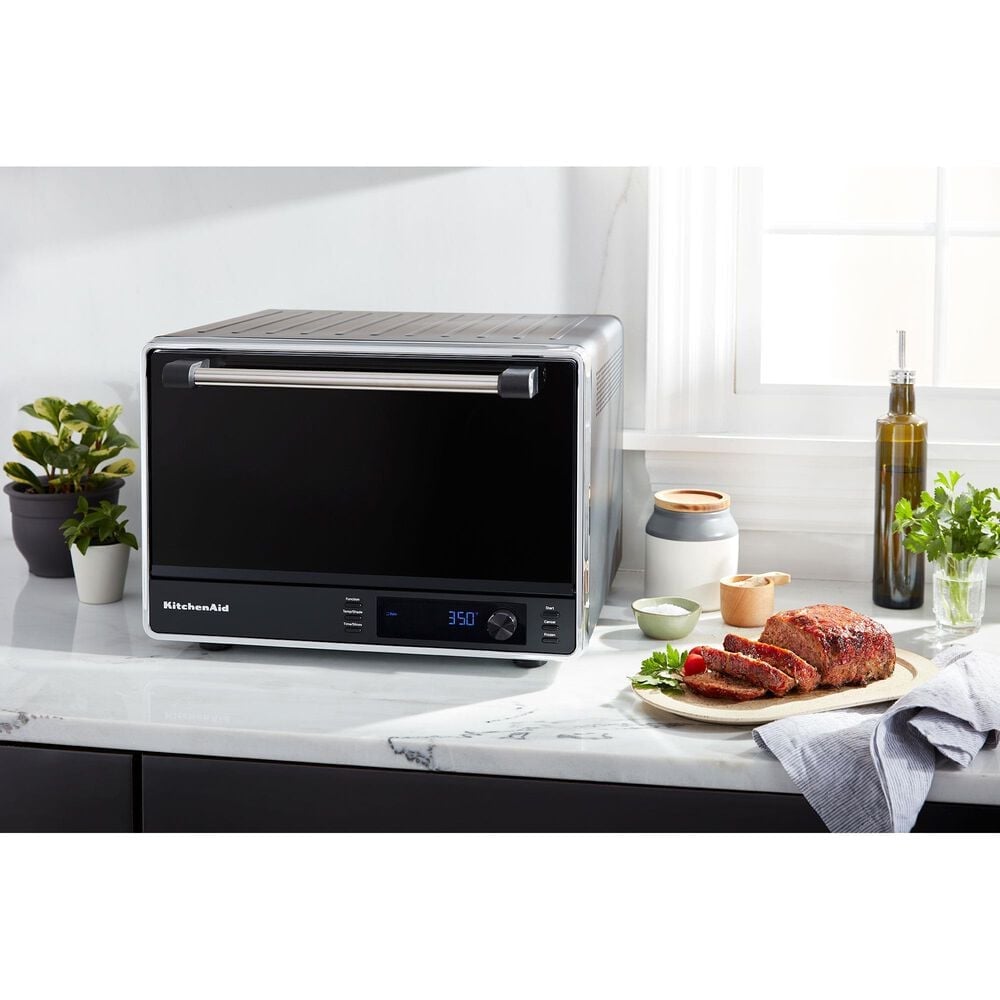 KitchenAid 1 Cu. Ft. Convection Countertop Oven in Black Matte, , large