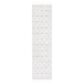 Safavieh Marrakesh 2"2" x 6" Beige and Grey Runner, , large