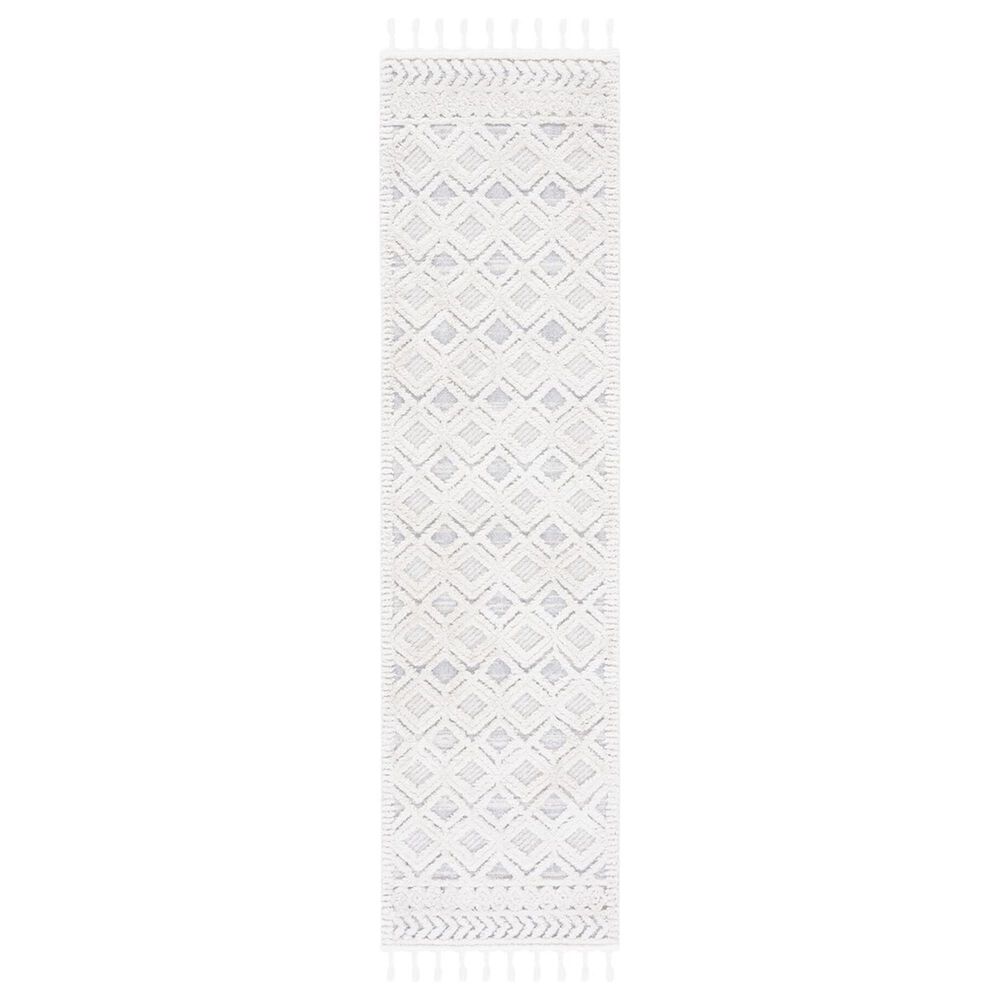 Safavieh Marrakesh 2"2" x 6" Beige and Grey Runner, , large