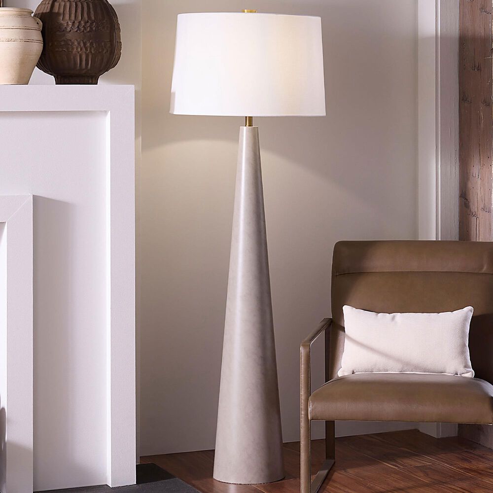 Jamie Young Oakridge Floor Lamp in Grey, , large