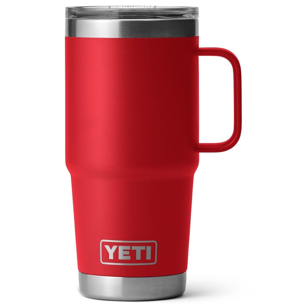 YETI Rambler 20 Oz Travel Mug with StrongHold Lid in Rescue Red, , large