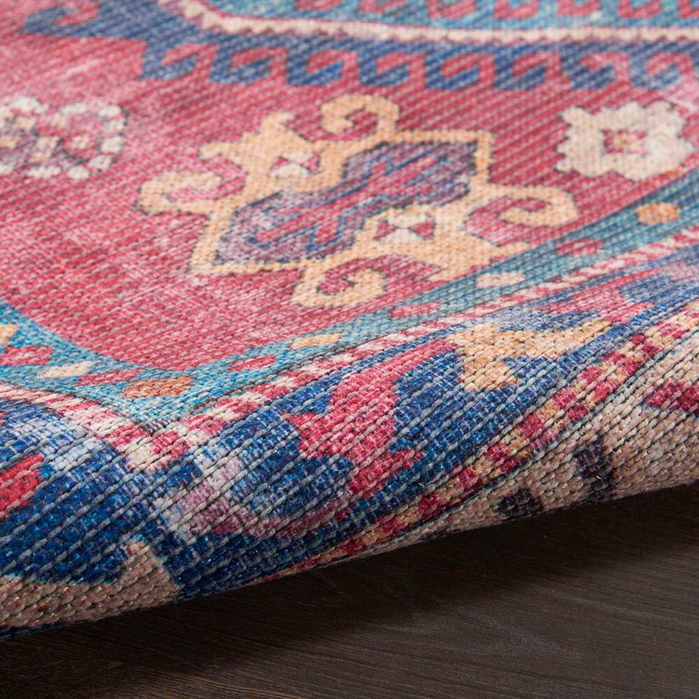 57 Grand by Nicole Curtis Series 1 2&#39; x 3&#39;9&quot; Red, Beige and Navy Area Rug, , large