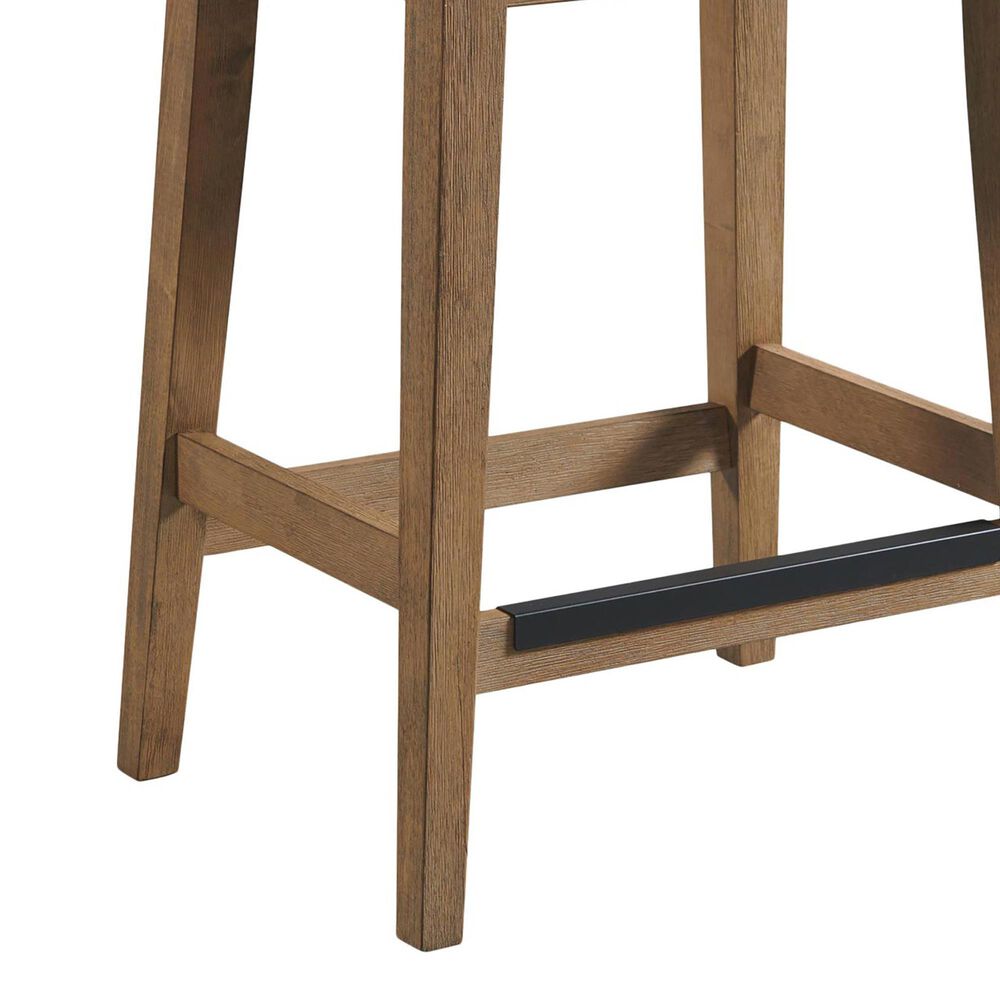 Hawthorne Furniture Landmark Backless Stool in Weathered Oak, , large
