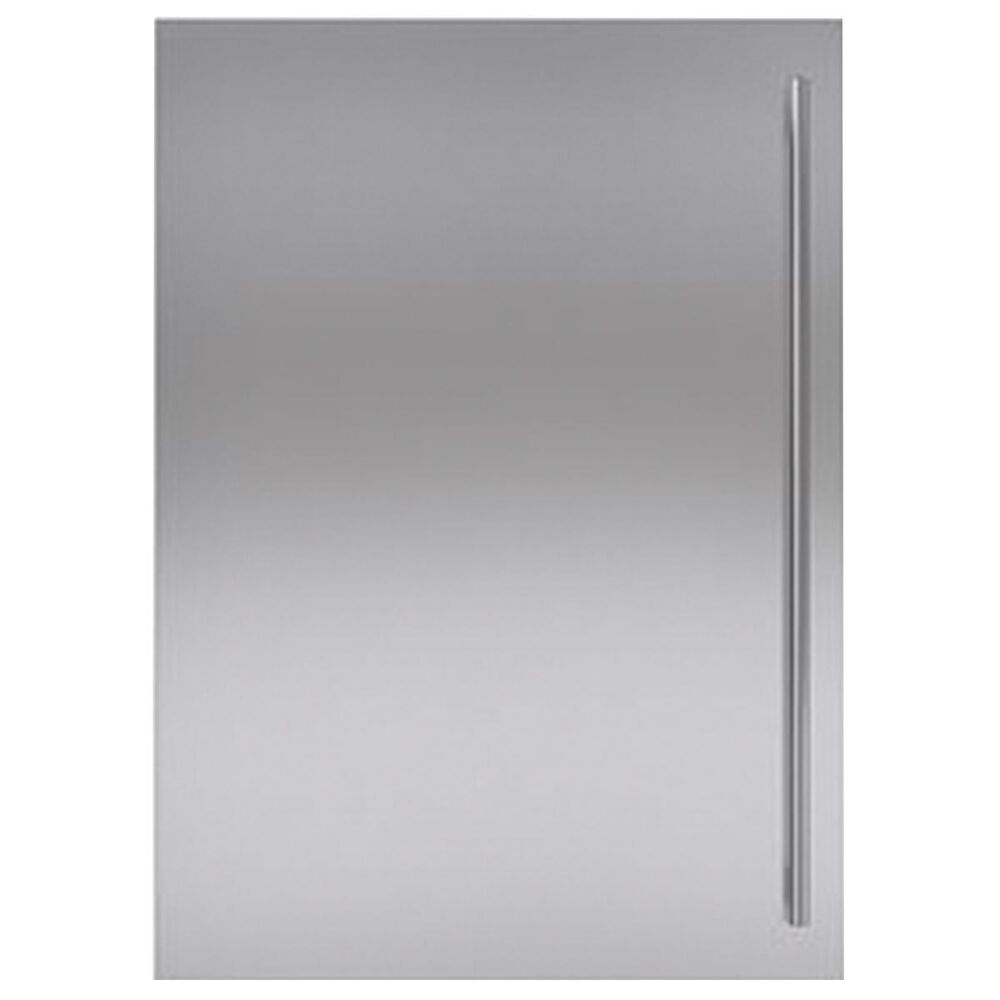 Sub Zero Door Panel with Tubular Flush in Stainless Steel, , large