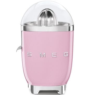 SMEG Retro Style Citrus Juicer in Pink and Polished Chrome, , large