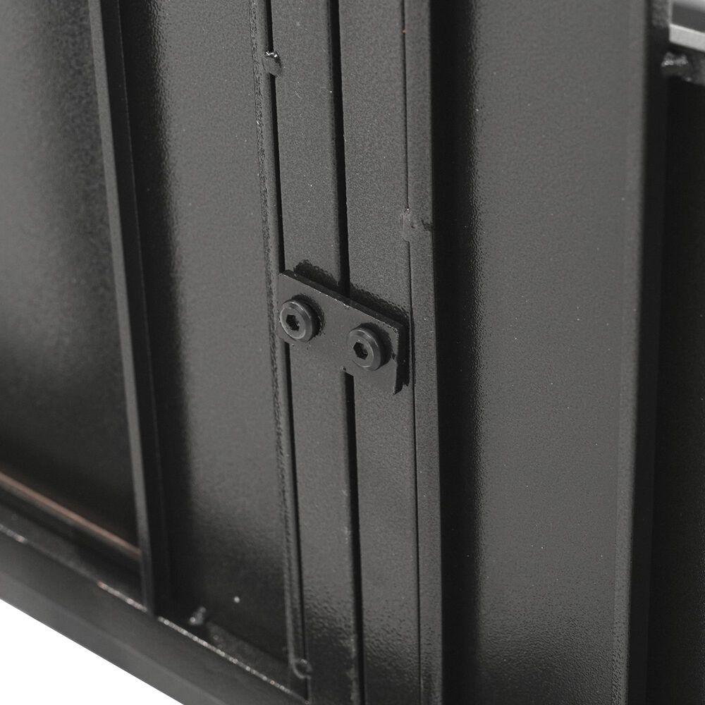 HOMLUX 61" Extra Large Heavy Duty Metal Dog Crate for Large Dogs in Black, , large
