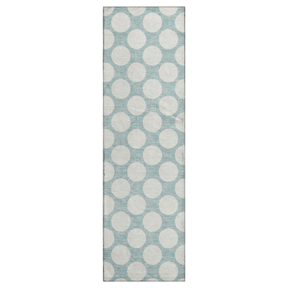 Dalyn Rug Company The Reserve TR13 Seafoam 2"3" x 7"6" Indoor/Outdoor Runner, , large