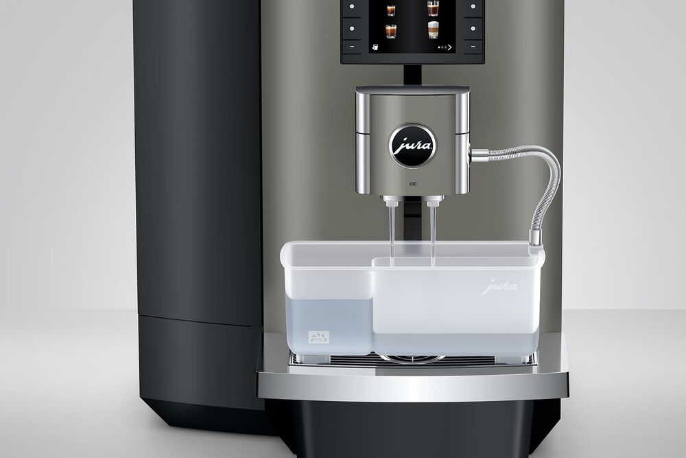 Jura X10 169.1 Oz Automatic Coffee Maker in Dark Inox, , large