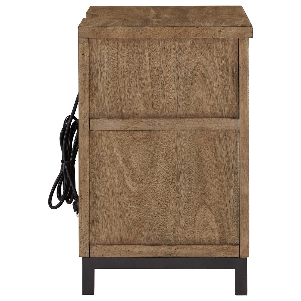 Ashley Tomtyn 2-Drawer Nightstand in Light Brown, , large