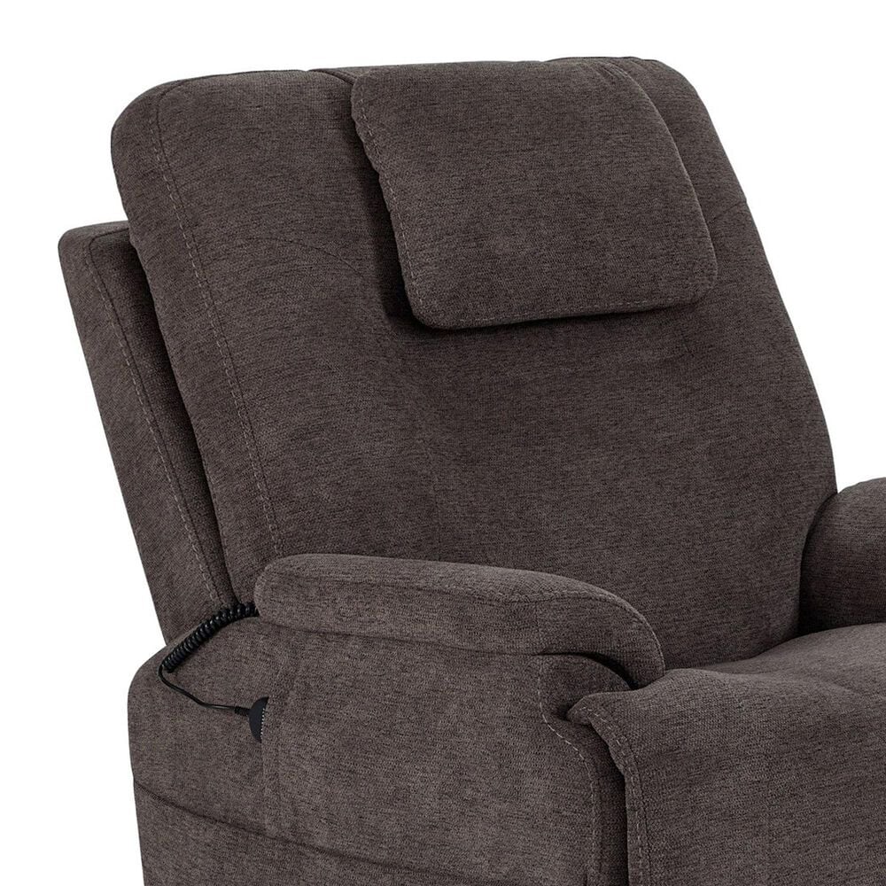 Flexsteel Industries Inc Zecliner Power Lift Recliner in Umber, , large
