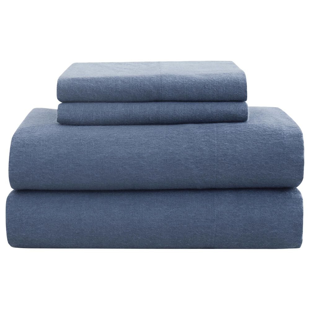 Pem America Truly Soft 4-Piece Full Sheet Set in Blue, , large