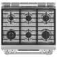 Cafe 30" Slide-In Dual Fuel Range in Stainless Steel, , large