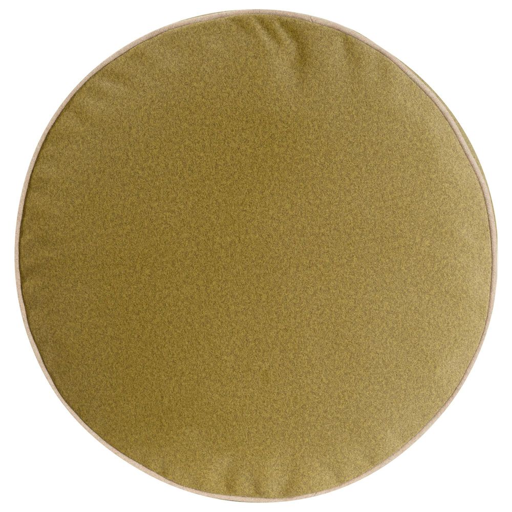 Howard Elliott Qiviut Foot Pouf in Moss, , large