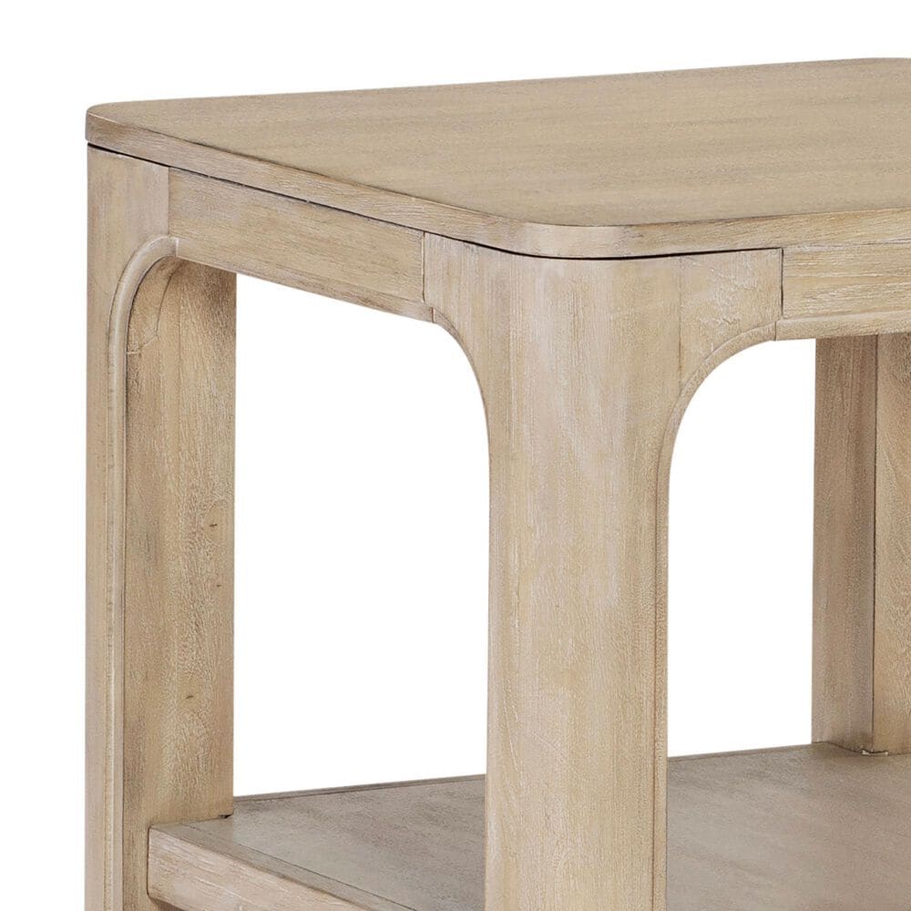 Pacific Landing Solano Square End Table in Weathered Mango, , large