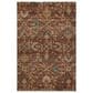 Dalyn Rug Company Silk Road Paprika, Copper, Gold, Sage, Navy and Beige 5" x 7"6" Area Rug, , large