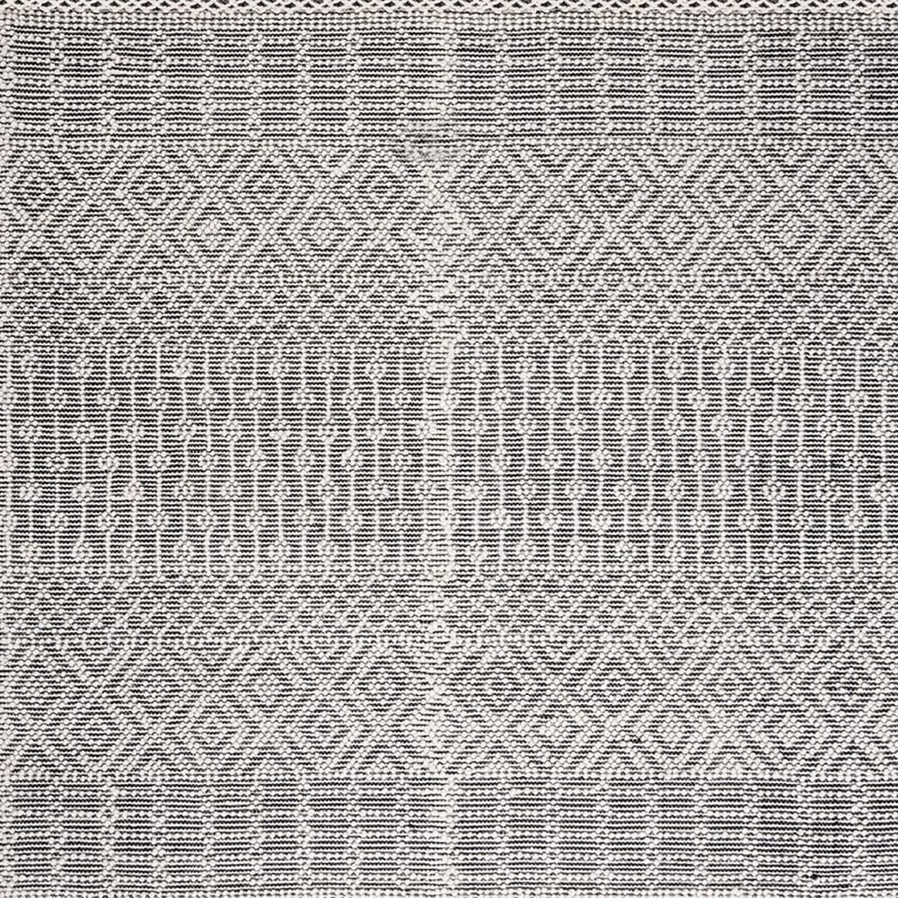 Safavieh Natura NAT852Z 6&#39; Round Ivory and Black Area Rug, , large
