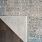 Nourison Starry Nights STN01 9" x 12" Cream and Blue Area Rug, , large