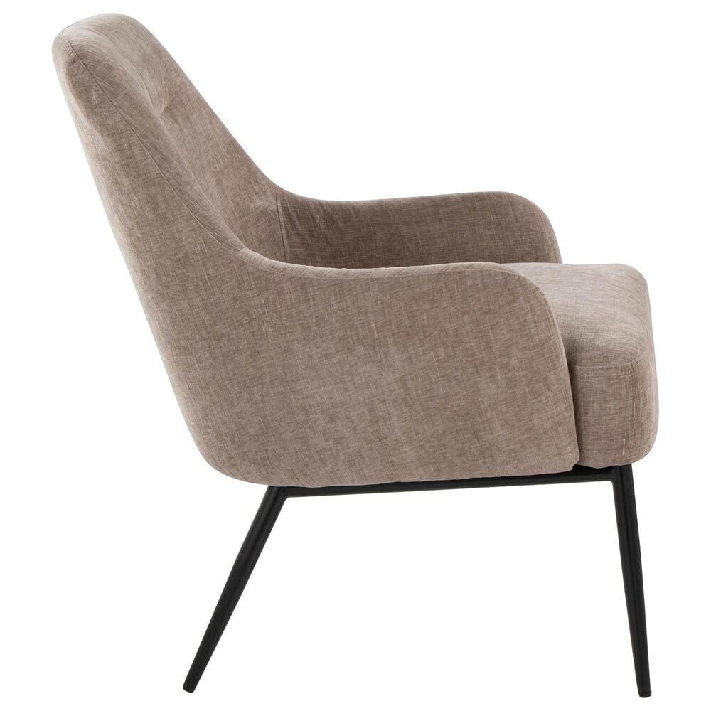 Lumisource Marcel Accent Chair in Light Brown, , large