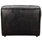 Moe"s Home Collection Ramsay Leather Chaise in Black, , large