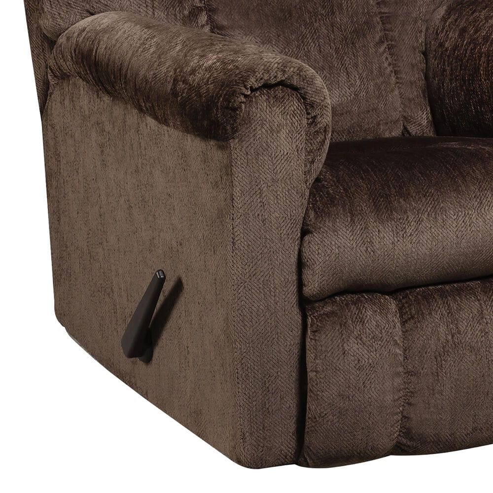 HomeStretch Norton Manual Rocker Recliner in Brown, , large