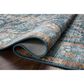 Rifle Paper Co. Palais 7"6" x 9"6" Navy Area Rug, , large