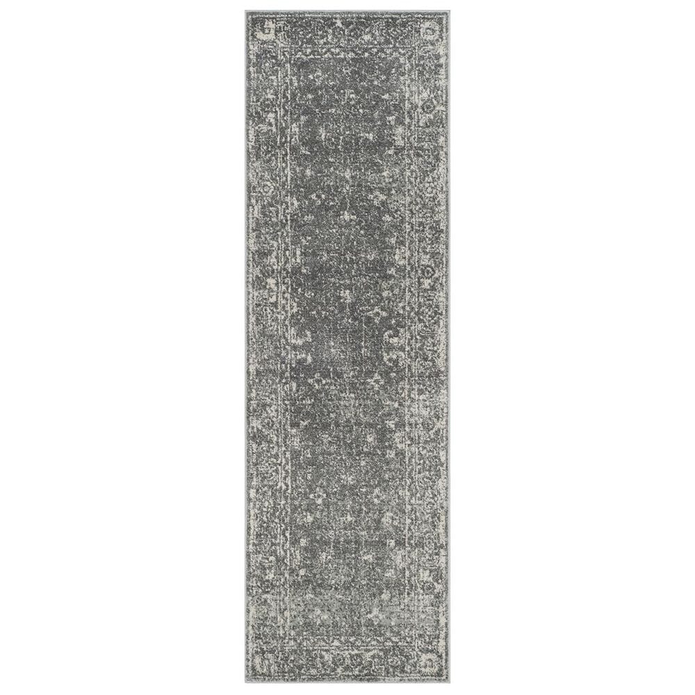 Safavieh Evoke EVK270S 2"2" x 17" Grey and Ivory Runner, , large
