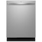 GE Profile 4pc Kitchen Package with Refrigerator, Range, Microwave, and Dishwasher in Stainless Steel, , large