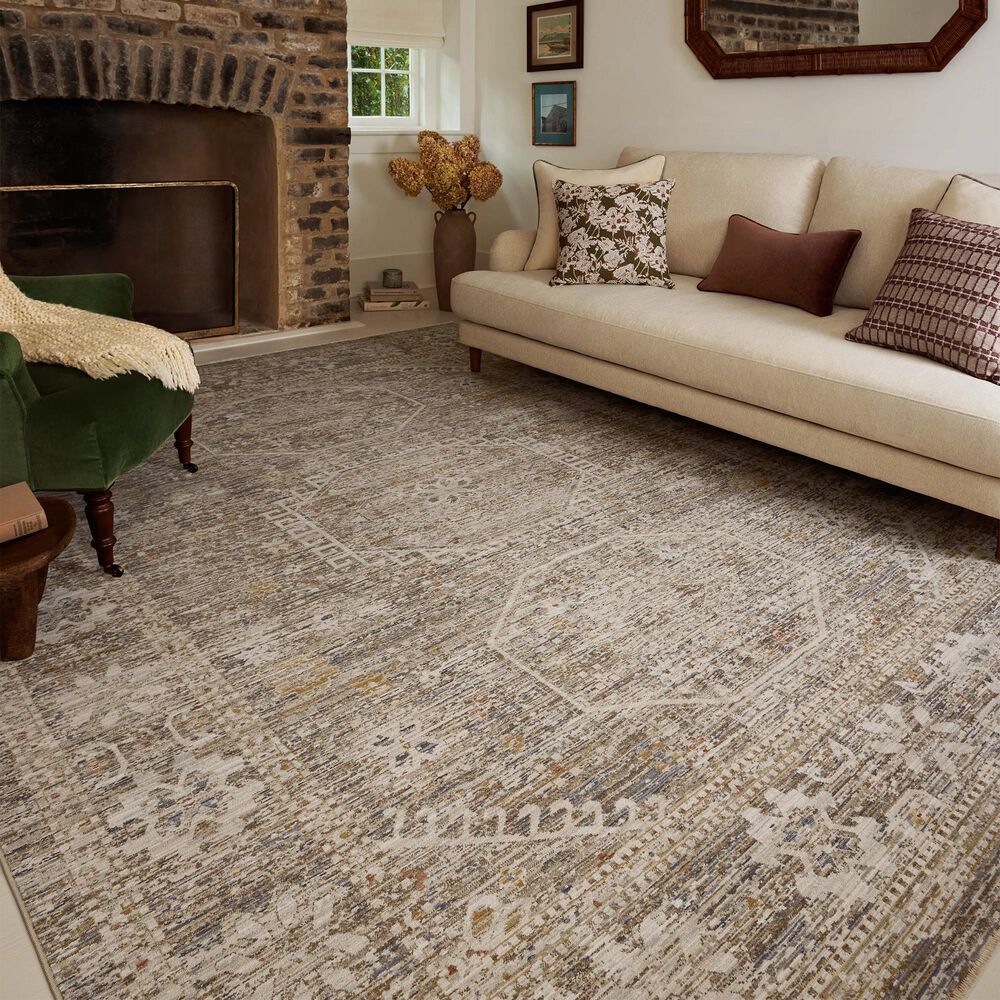 Loloi II Ida 3&#39;6&quot; x 5&#39;6&quot; Taupe and Multicolor Area Rug, , large