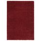 Safavieh August Shag 5"3" x 7"6" Burgundy Area Rug, , large