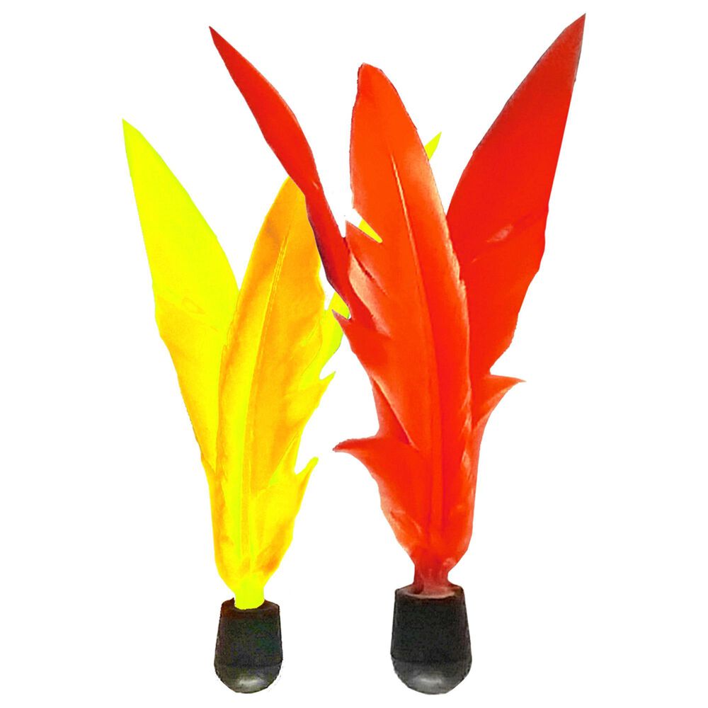 Funsparks Jazzminton Replacement Birdie Paddle Game in Red and Yellow, , large