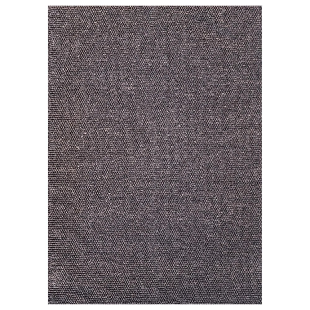 Kas Oriental Rugs Pave Cornerstone 5" x 7"6" Grey Area Rug, , large