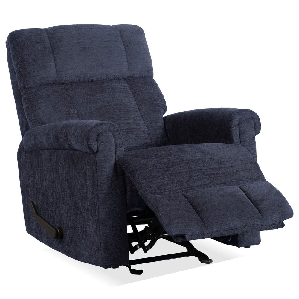 Flexsteel Classic Manual Gliding Recliner in Nocturne, , large