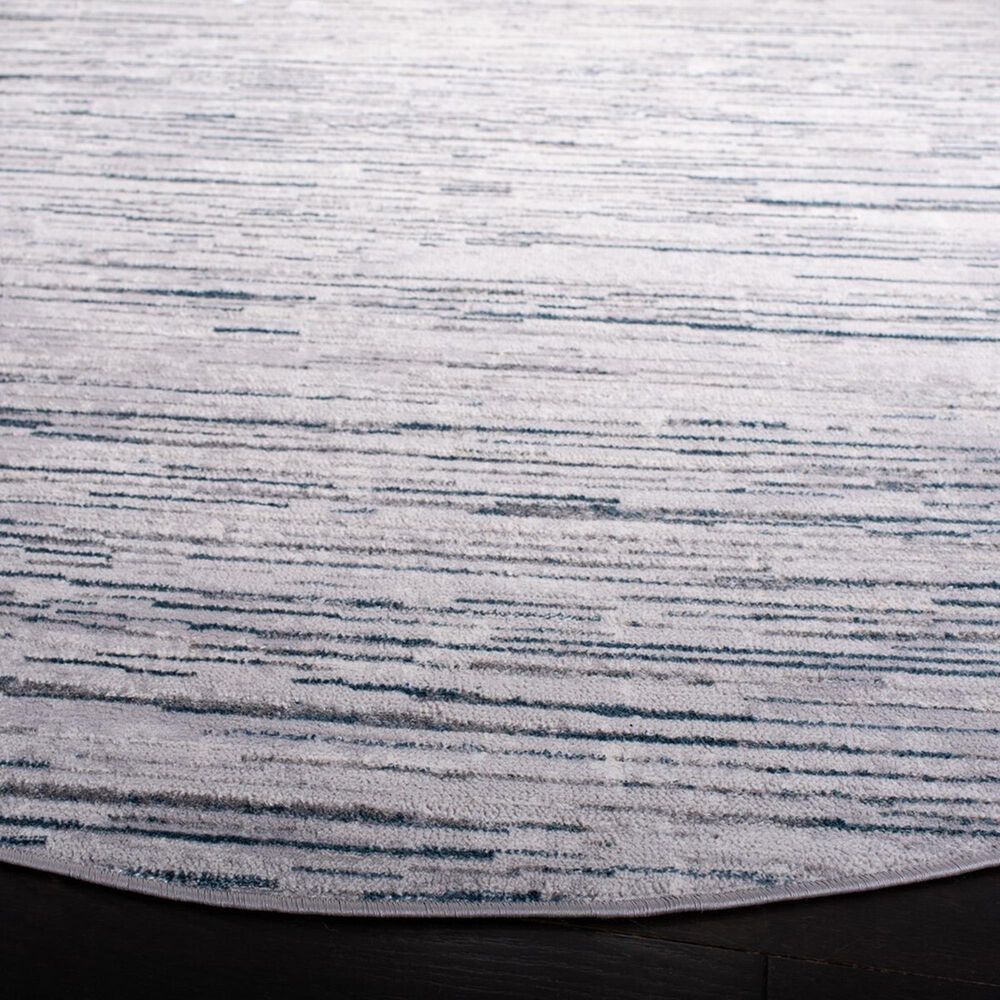 Safavieh Orchard  ORC668 6&#39;7&quot; Round Grey and Blue Area Rug, , large