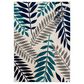 Central Oriental Terrace Tropic Blythew 8"8" x 11"10" Cloud and Metal Area Rug, , large