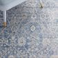 Safavieh Dream DRM402J 5" x 8" Grey and Turquoise Area Rug, , large