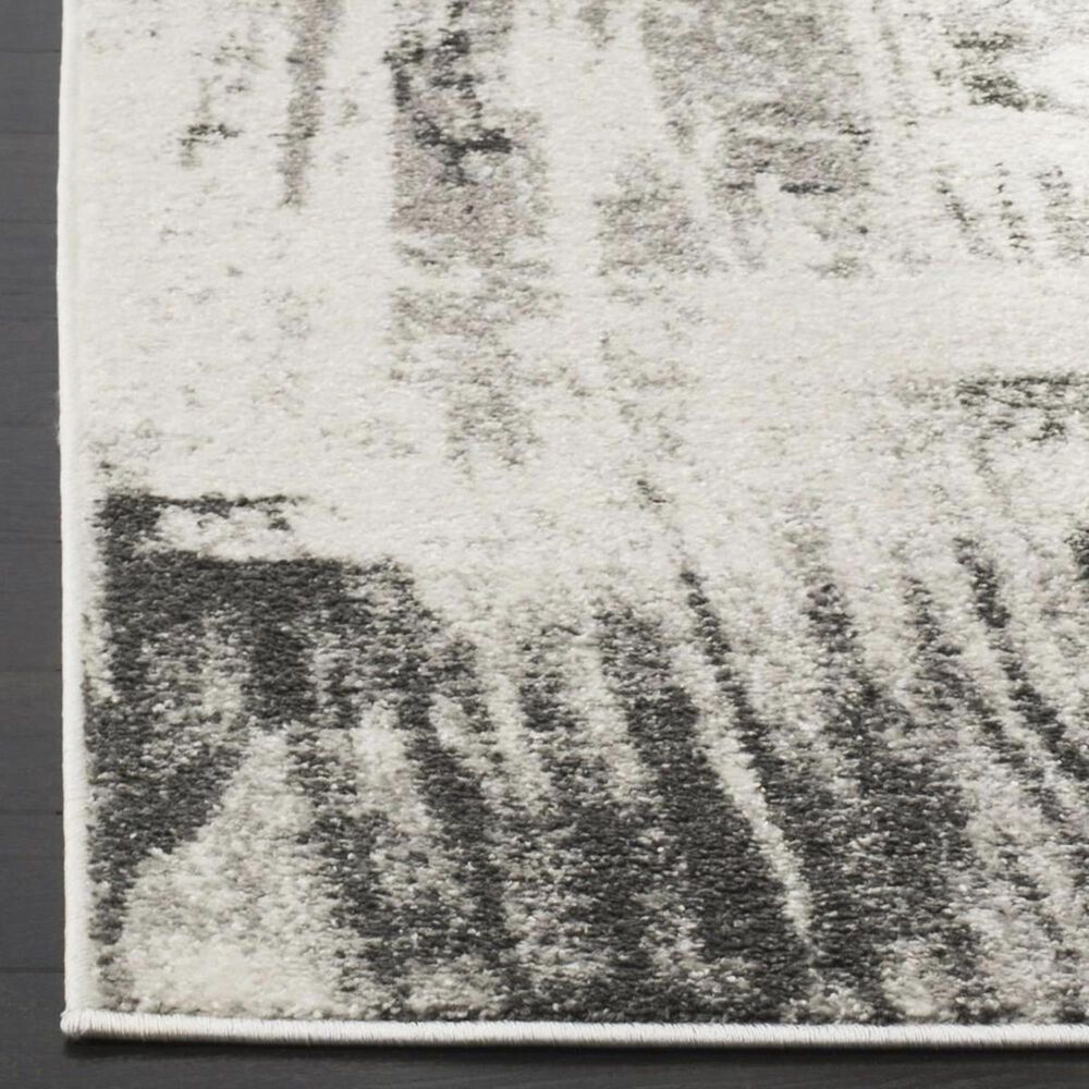 Safavieh Adirondack ADR133C 6&#39; Square Ivory and Grey Area Rug, , large