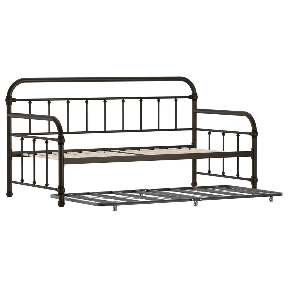Richlands Furniture Kirkland Metal Twin Stat Daybed in Dark Bronze, , large