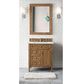 James Martin Vanities Brittany 30" Single Bathroom Vanity in Saddle Brown with 3 cm Ethereal Noctis Quartz Top and Rectangular Sink, , large