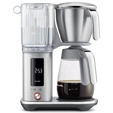 Breville Luxe Brewer 12-Cup Drip Coffee Maker with Glass Carafe in Brushed Stainless Steel, , large