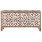 Home Trends & Design Tangiers 6-Drawer Dresser in Natural Oak and White, , large