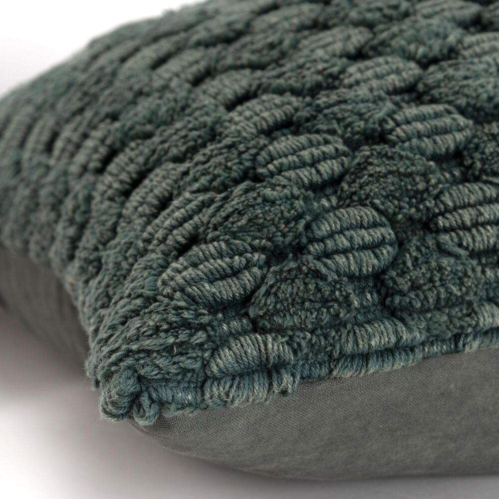 Rizzy Home 20&quot; x 20&quot; Down Filled Throw Pillow in Green, , large