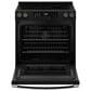 GE Appliances 30" Slide-In Electric Convection Range with No Preheat Air Fry in Fingerprint Resistant Black Slate, , large