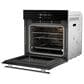 Sharp 24" Built-In Single Electric Wall Oven with European Convection in Stainless Steel, , large