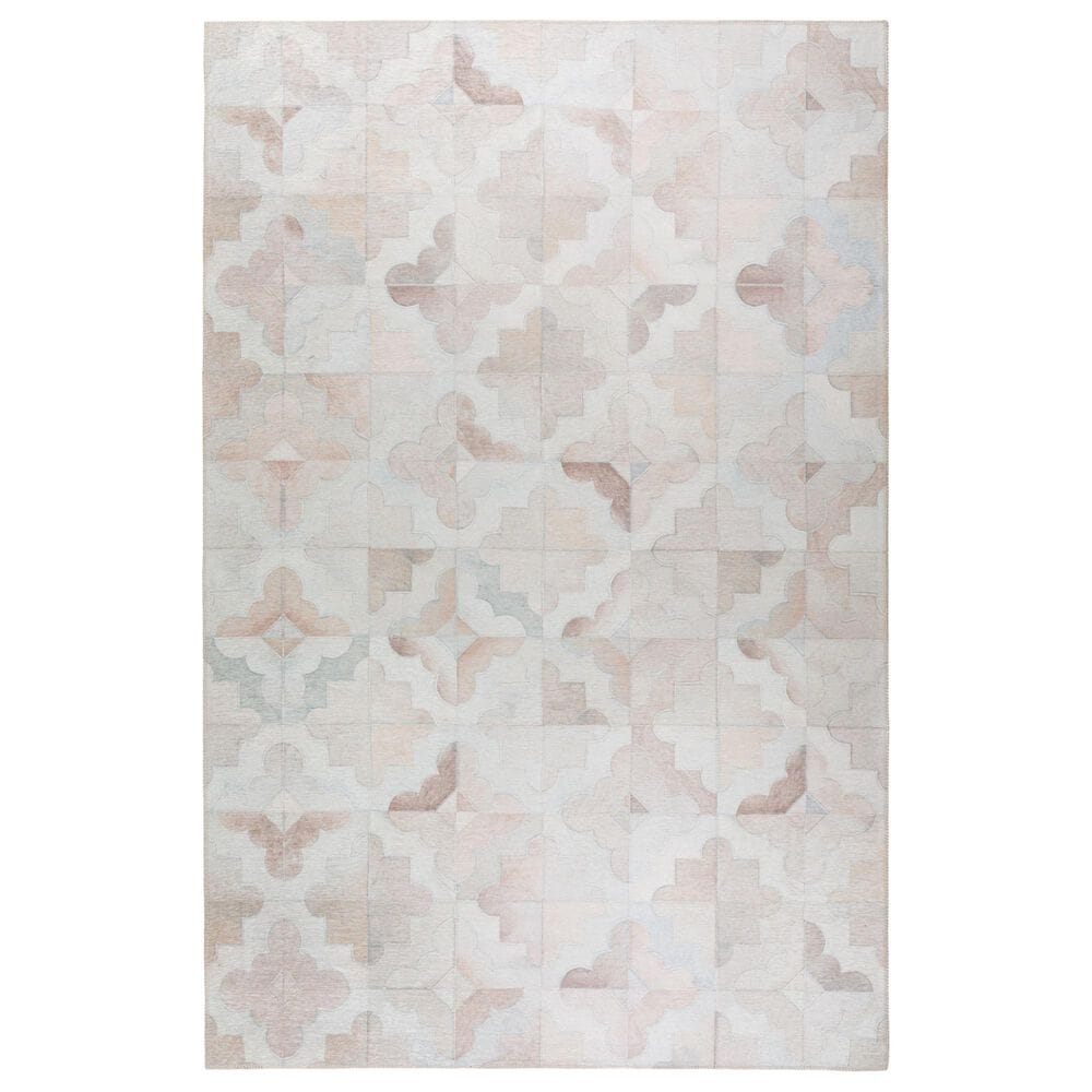 Dalyn Rug Company Durango SS8 10" Round Linen Indoor/Outdoor Area Rug, , large