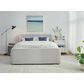 Urban Home Kiki Upholstered Platform Bed in Cotton Ball Boucle (2026), , large