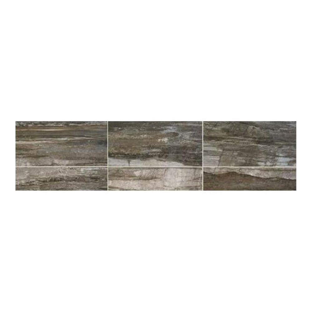 Dal-Tile River Marble Smoky River 6" x 24" Matte Porcelain Tile, , large