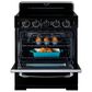 Unique Appliances Classic Retro 30" Pro Convection Gas Range in Midnight Black, , large